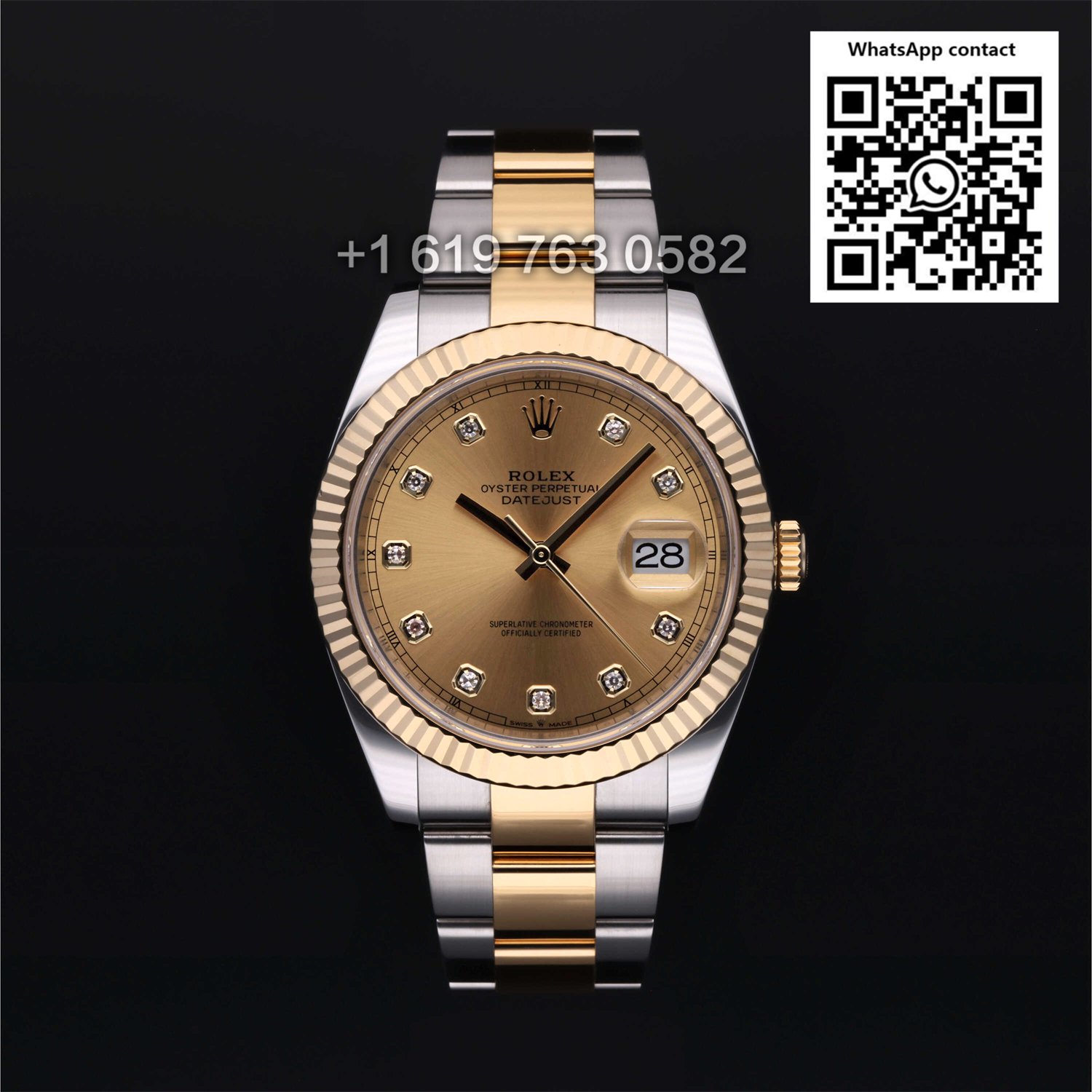 Rolex Datejust 126333-0011 41mm Swiss Super Clone 3235h
