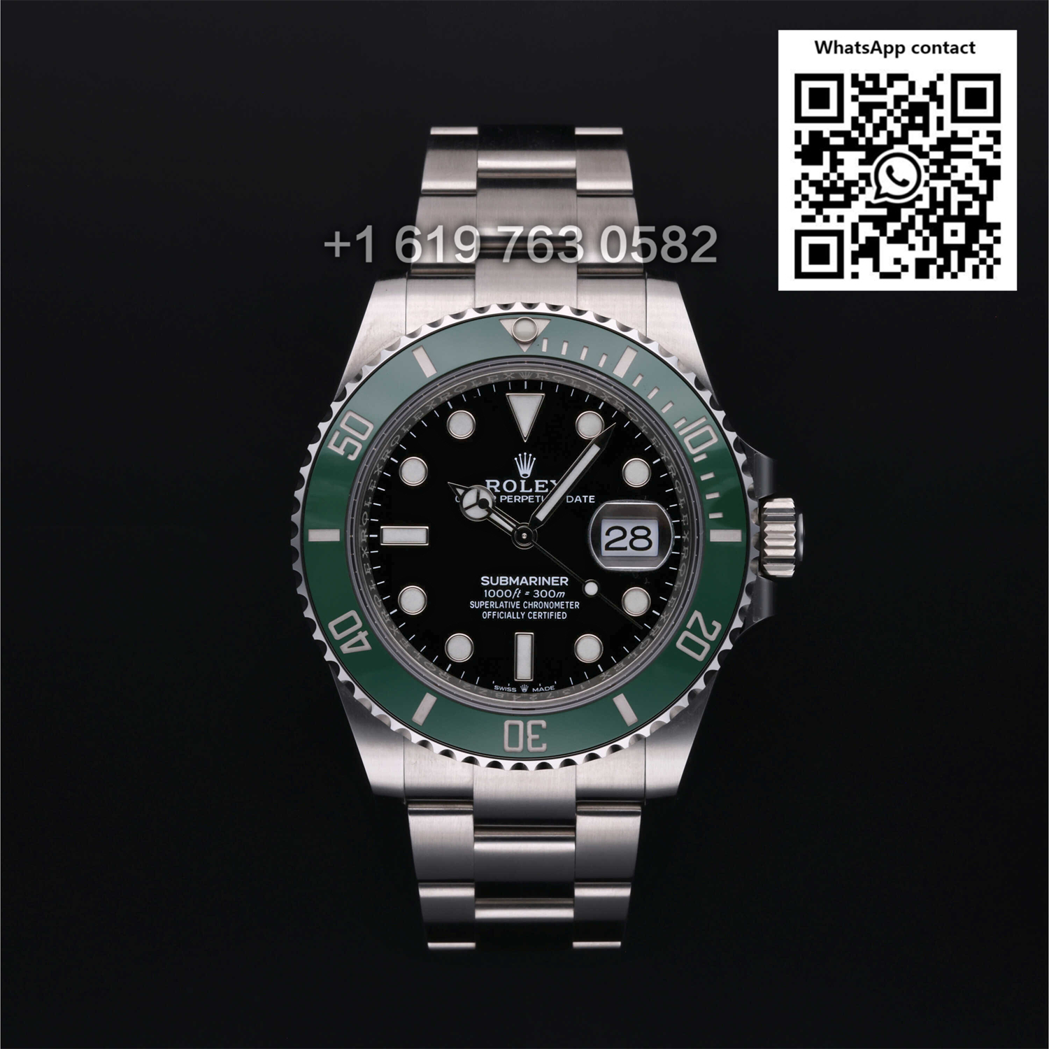 Rolex Submariner Date 904L Steel Green Ceramic Bezel 41mm 126610LV Swiss Replica Watch “Kermit” Swiss Super Clone 3235h