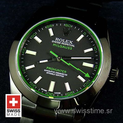 Rolex Milgauss Green Green PVDh