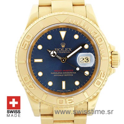 Rolex Yacht-Master Gold Blueh